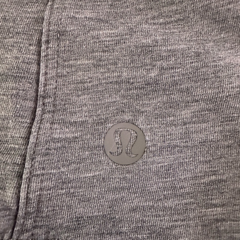 Lululemon ALL YOURS TEE Size 10 Heather Gray T Shirt Women - Picture 5 of 8